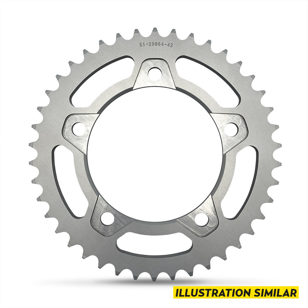 Sprocket aluminium, T47, 525, racing wheel