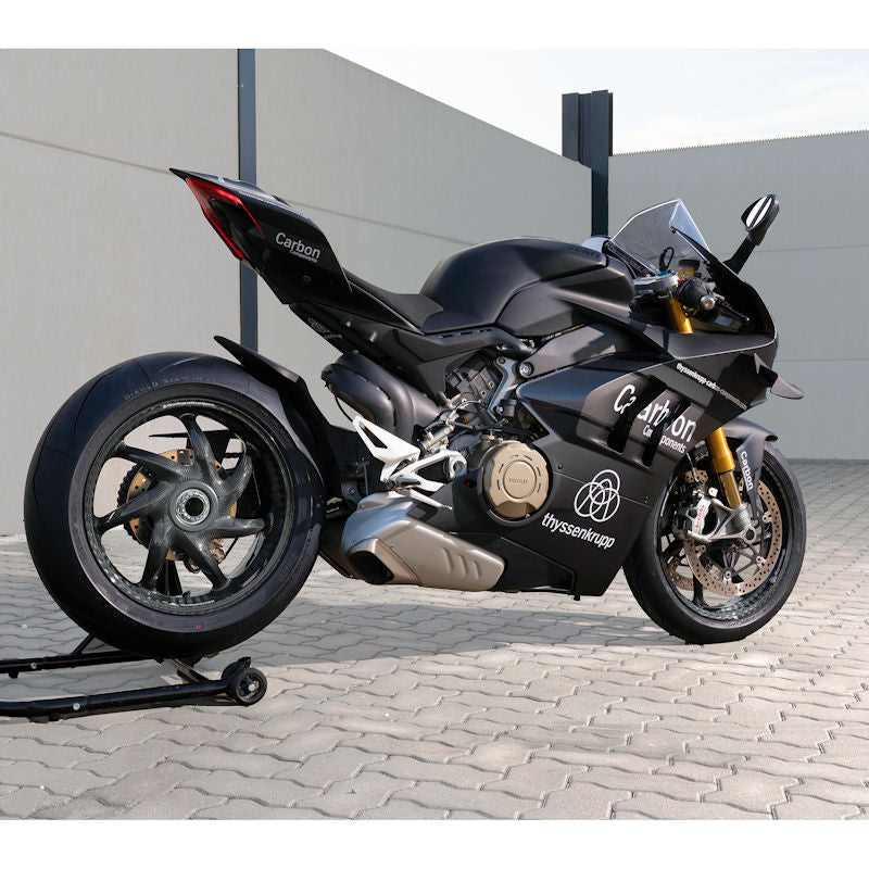 Thyssenkrupp Braided Carbon Fiber Wheel Set for Panigale V2