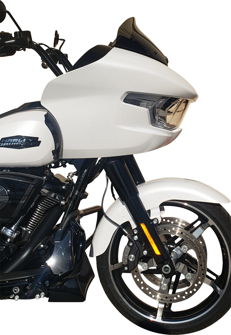 Wind Vest Windshield - 10-1/2" - Dark Smoke - FLTRX/SE/STSE