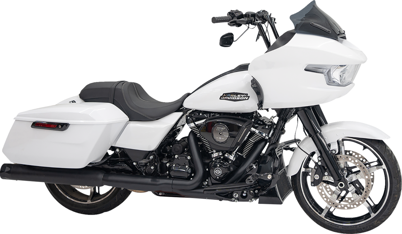 Klock Werks Sport Flare® Windshield - 10" - Dark Smoke - '23-'25 FLTRX