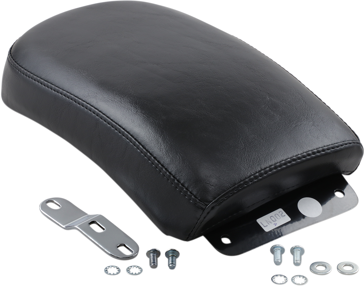 Le Pera Bare Bones Pillion Pad - Smooth - Black - FX/FL '64-'84