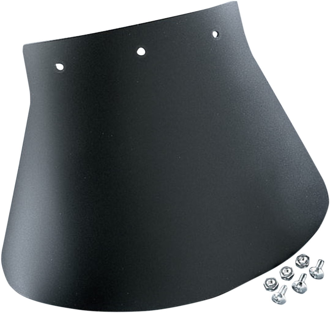 Drag Specialties Seats Large Mud Flap - Plain - 10-1/2" W X 8" H