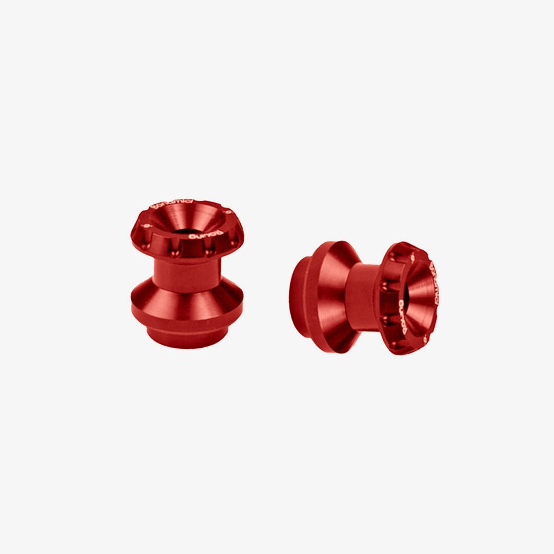 Bonamici Racing Swingarm Spools - Classic - Ø 6mm - Red