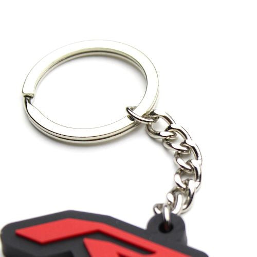R1 Soft Rubber Key chain