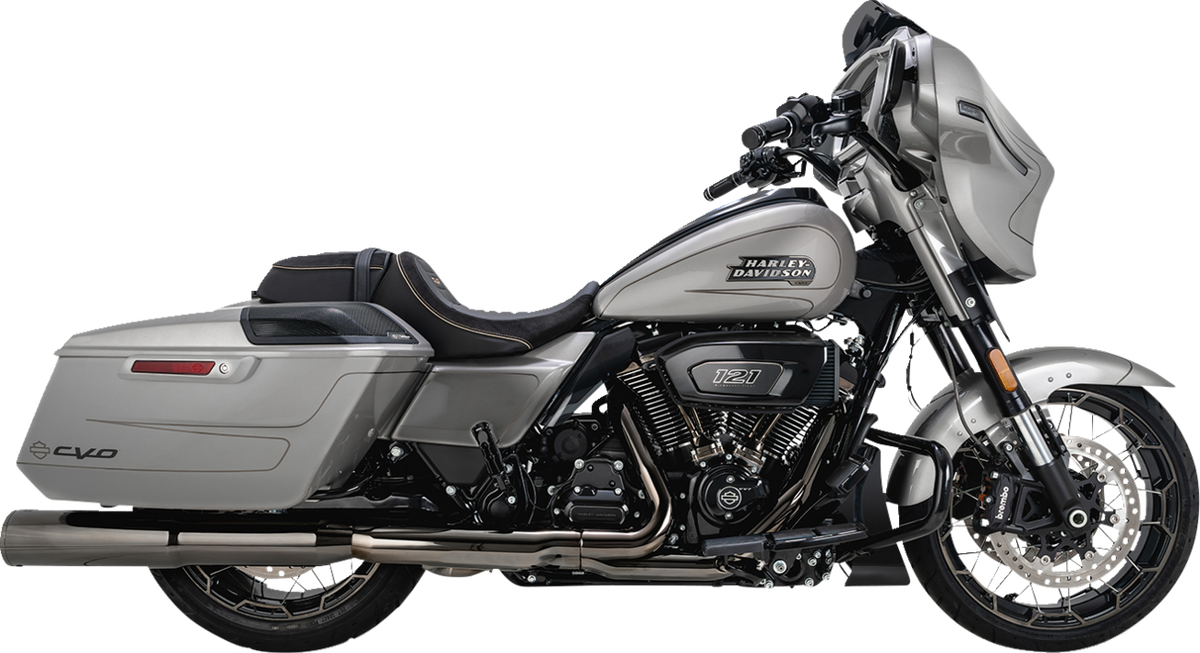 Vance &amp; Hines Hi-Output Slip-On Mufflers - Dark Chrome - 4-1/2"