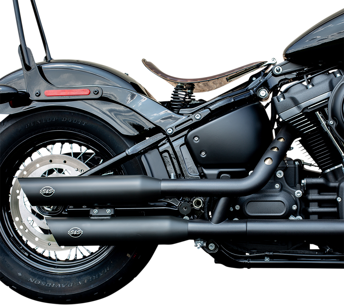 S&amp;S Cycle Slash-Cut Slip-On Mufflers