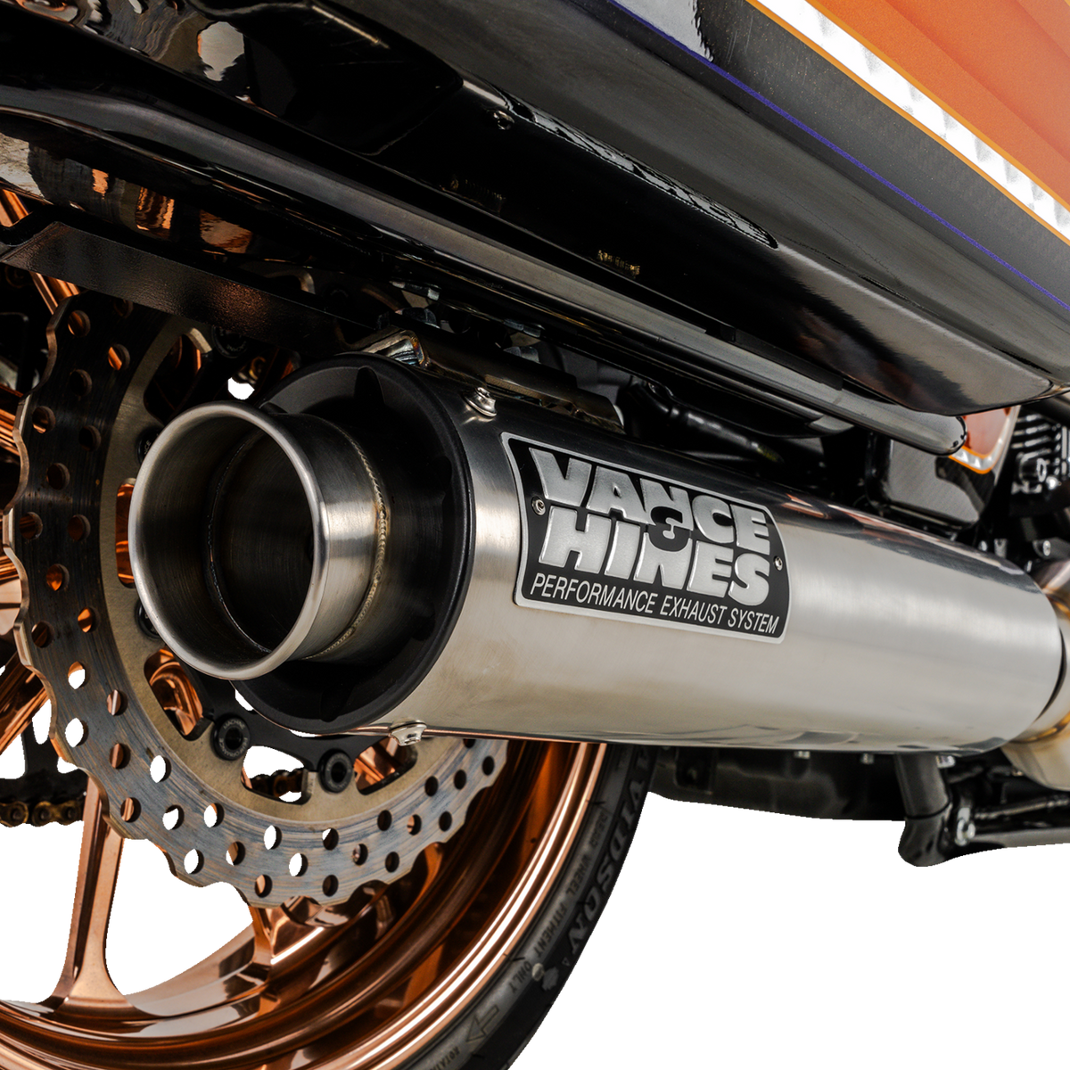 Vance & Hines 2-Into-1 Supersport PCX™ Exhaust System - Brushed