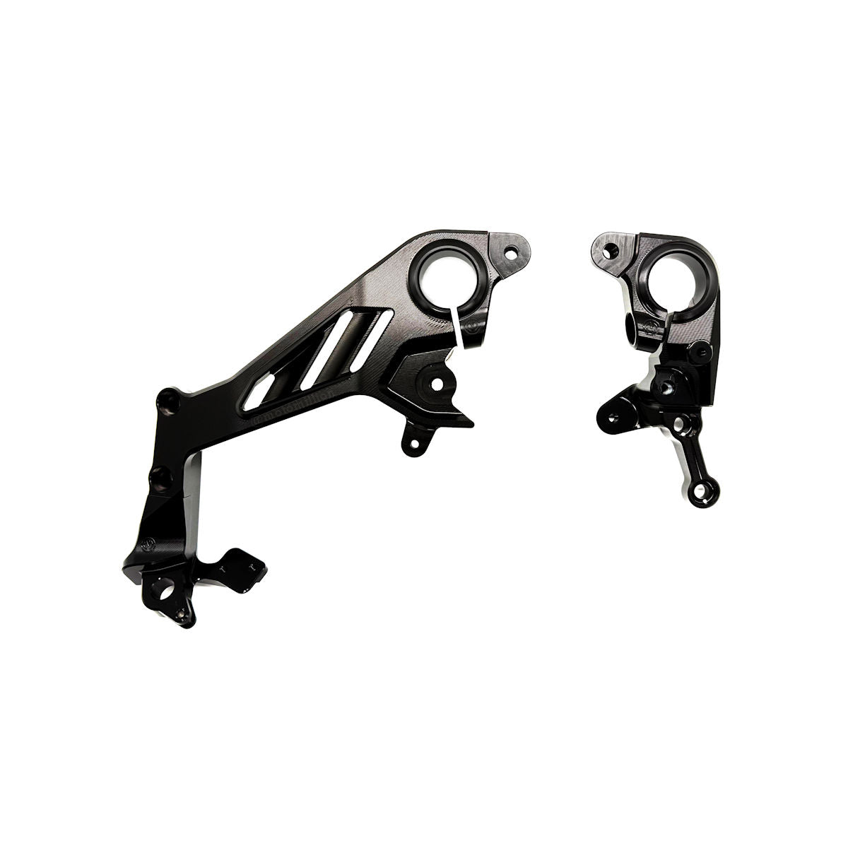 Motocorse CNC Billet Rear Set Mount Set for Panigale V4 V4S Tricolore