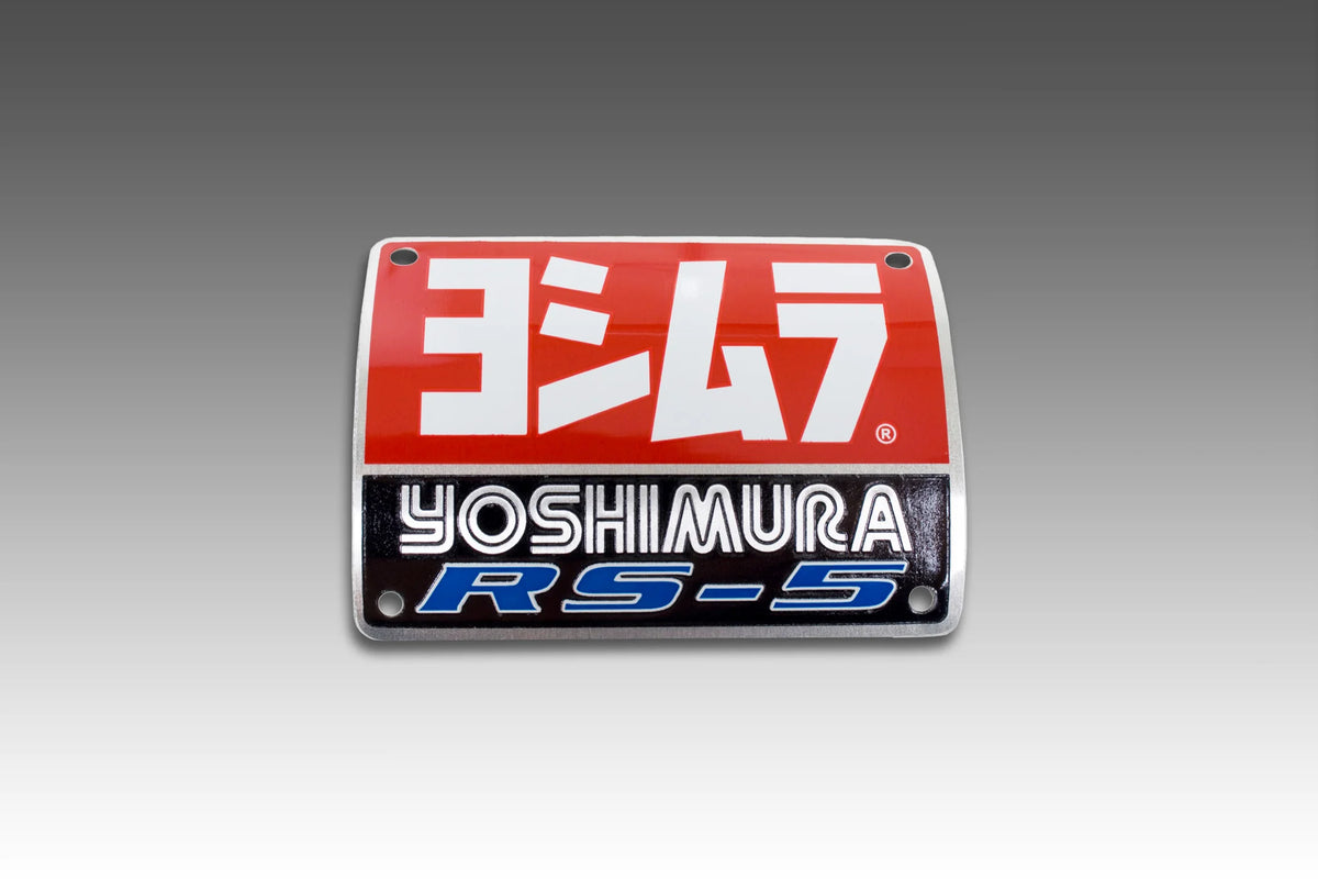 Yoshimura Muffler Name Badge Rs5