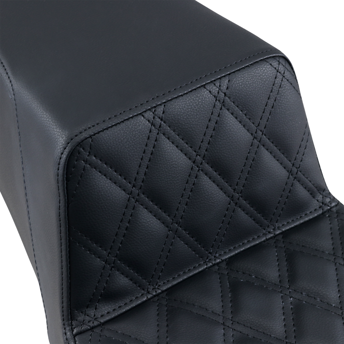 Saddlemen Step-Up Seat - Front Lattice Stitch - Black
