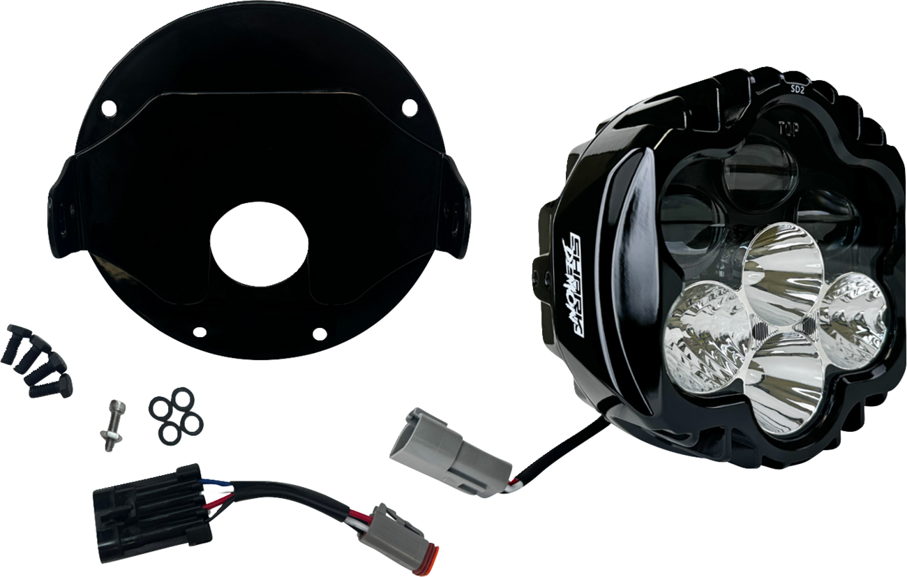 Custom Dynamics Shark Demon® 2 Headlight - Low Rider ST