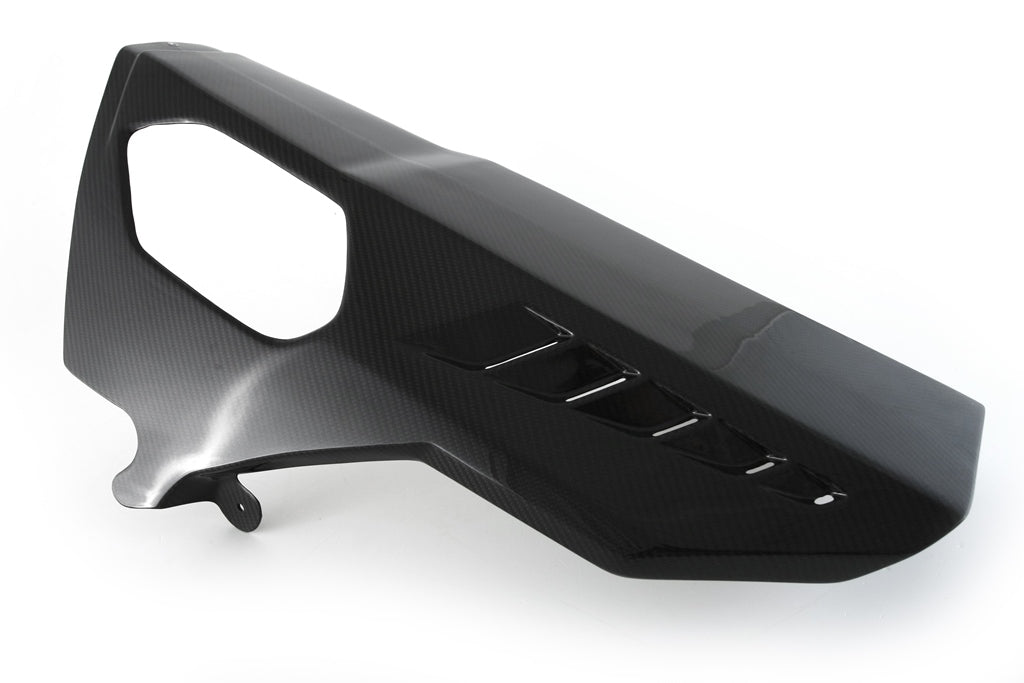 Fullsix Carbon BELLY PAN RACE - Aftermarket Exhaust Without CAT