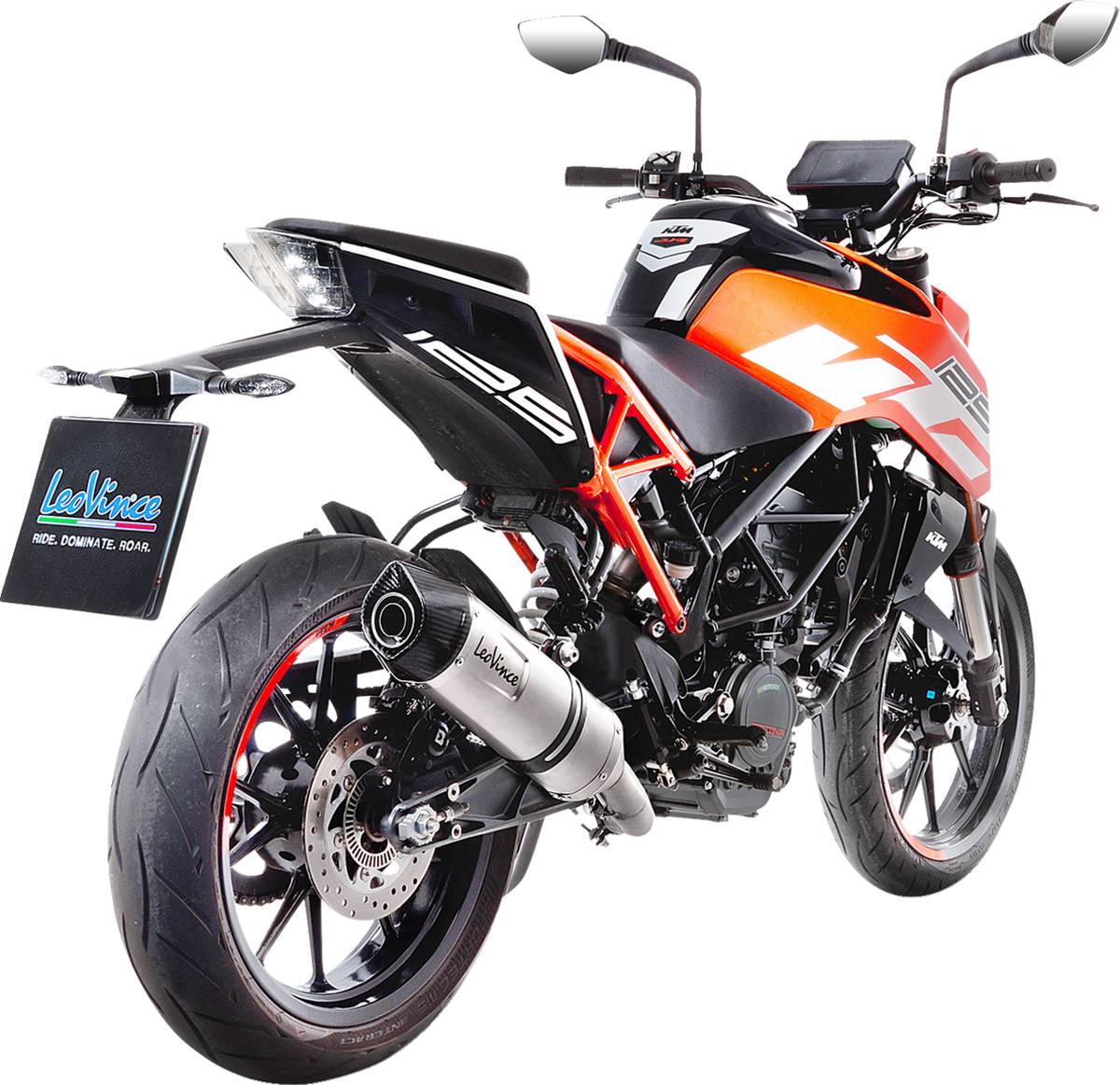 LeoVince LV One EVO Slip-On Muffler - Stainless Steel