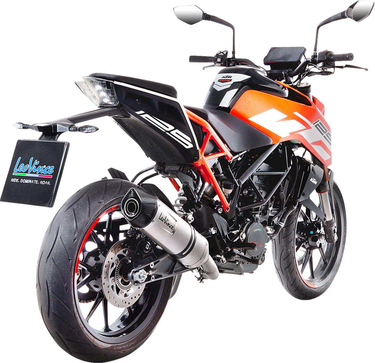 LeoVince LV One EVO Slip-On Muffler - Stainless Steel