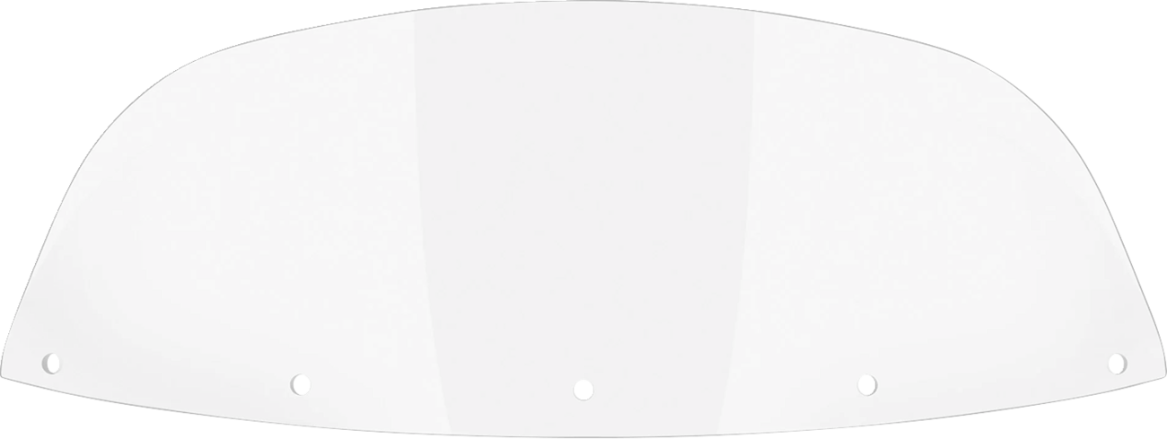 Memphis Shades Windshield - 7" - Clear- '86-'95 FLHT