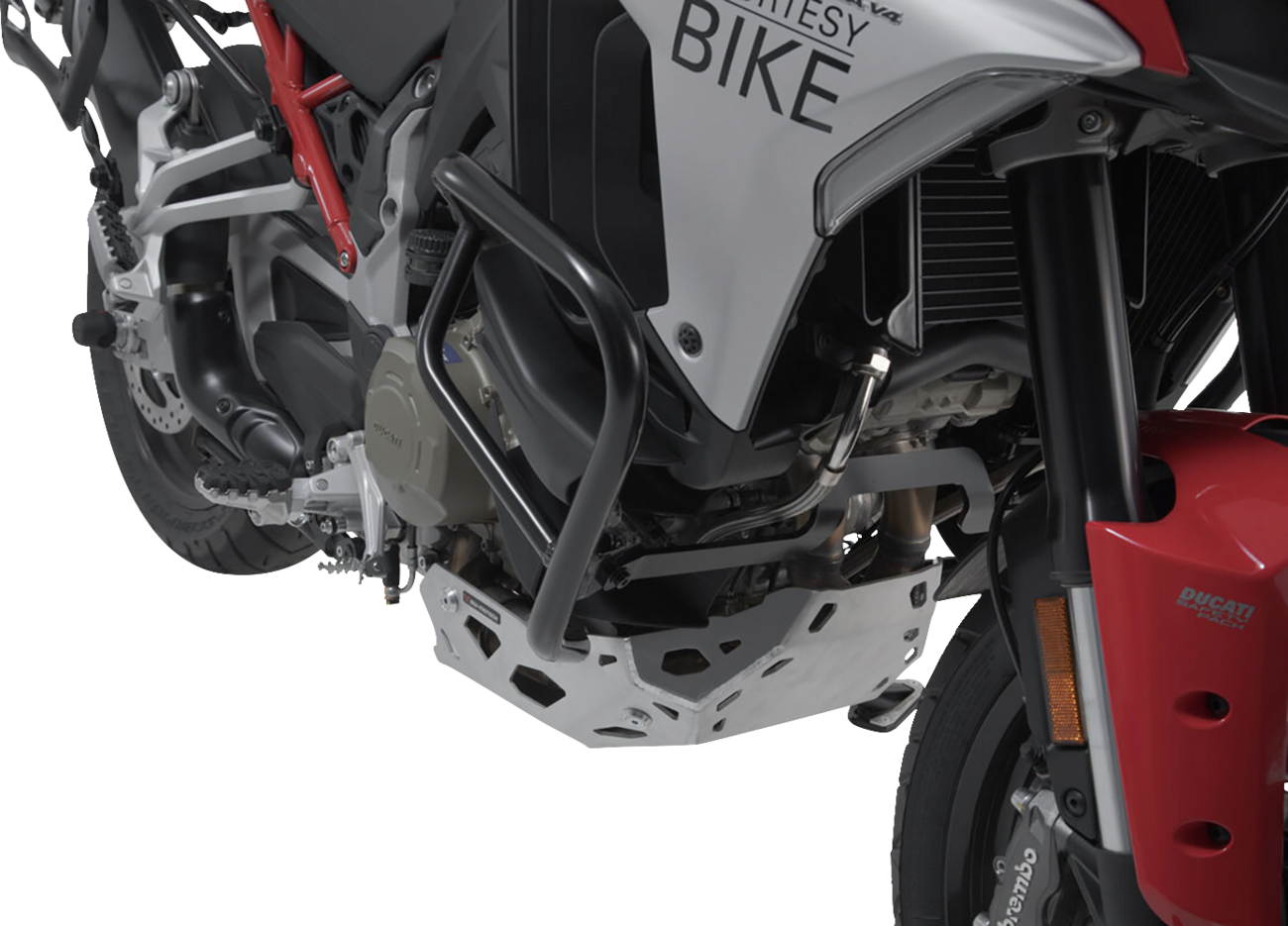 SW-Motech Crash Bar - Left/Right - Black - Ducati - Multistrada V4