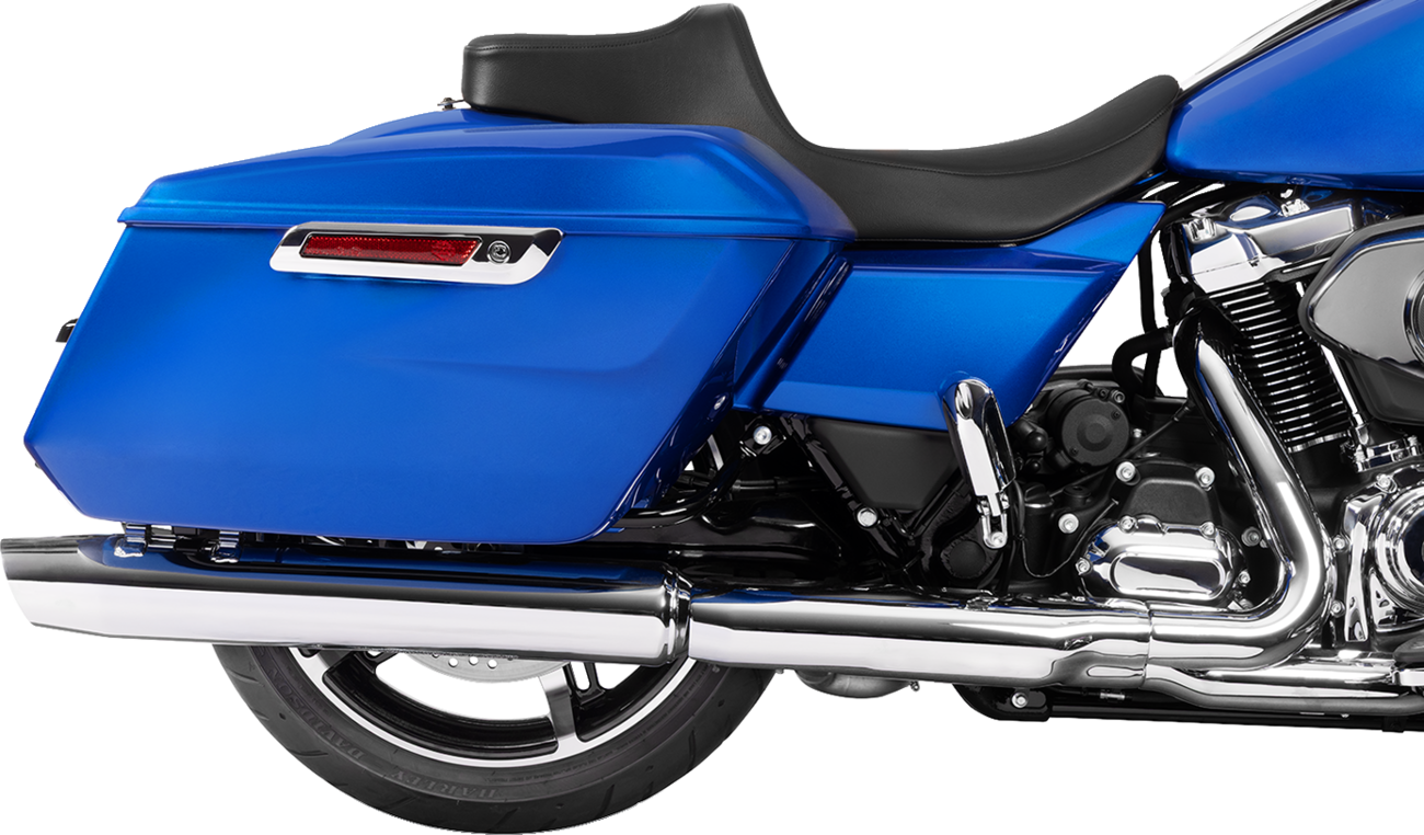 Drag Specialties Seats Extended Reach Predator III Seat - Vinyl - Smooth - FLT/FLH '23-'25