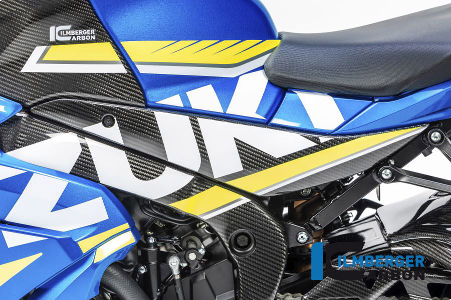 Ilmberger Carbon Lower Tank Cover Left Carbon - Suzuki GSX R 1000 '17