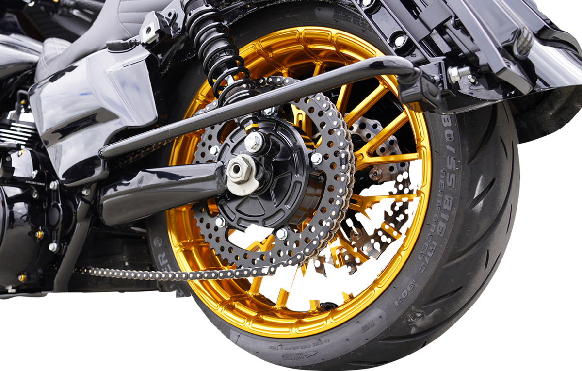 Arlen NESS Chain Drive Kit - 27/57 Tooth - Black - FLT/FLH