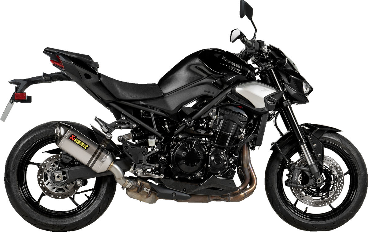 Akrapovic Slip-On Line Muffler - Titanium - ECE - Kawasaki Z900