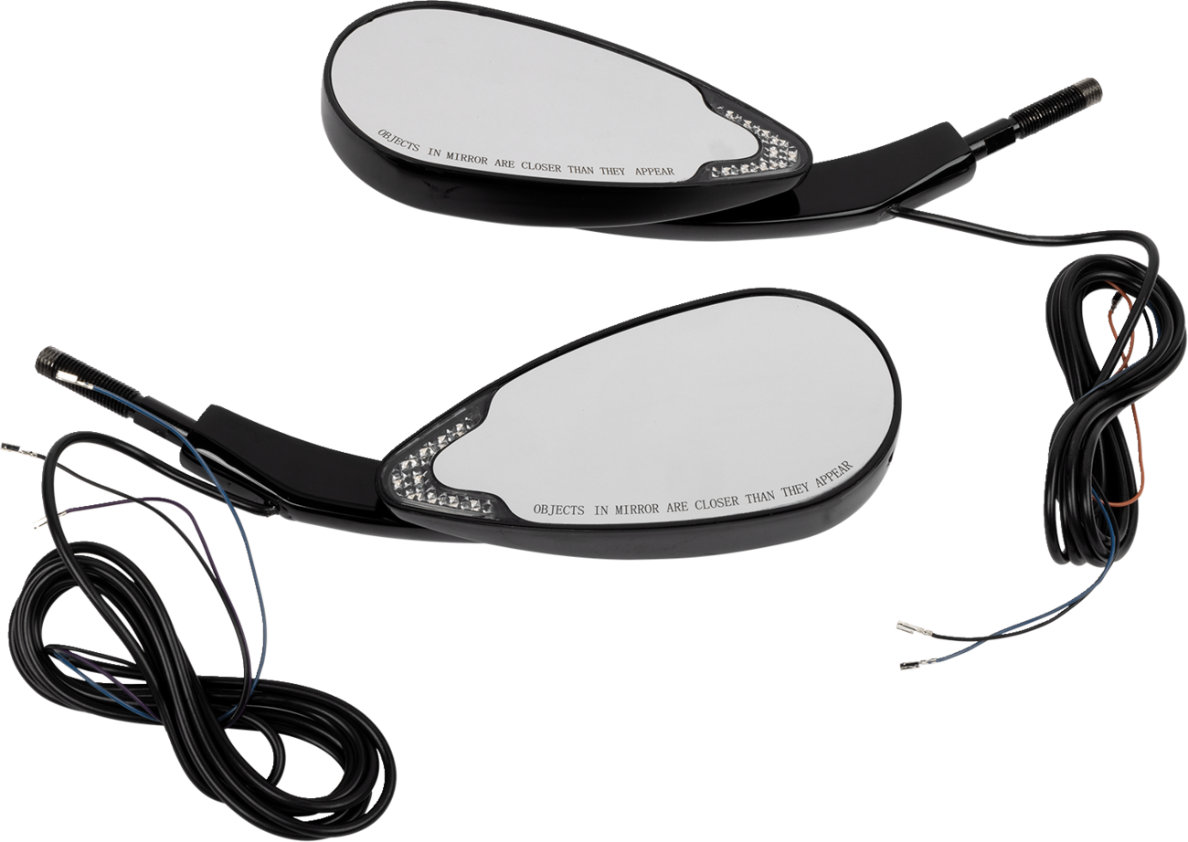Custom Dynamics LED Mirrors With Run/Turn Signal