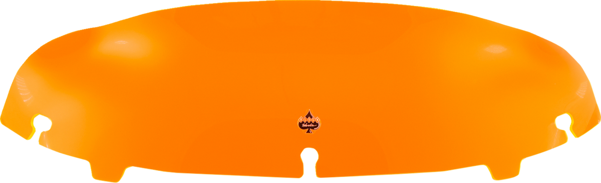 Klock Werks Ice Flare® Windshield - 4" - Orange Ice - '14-'25 FLHT/FLHX
