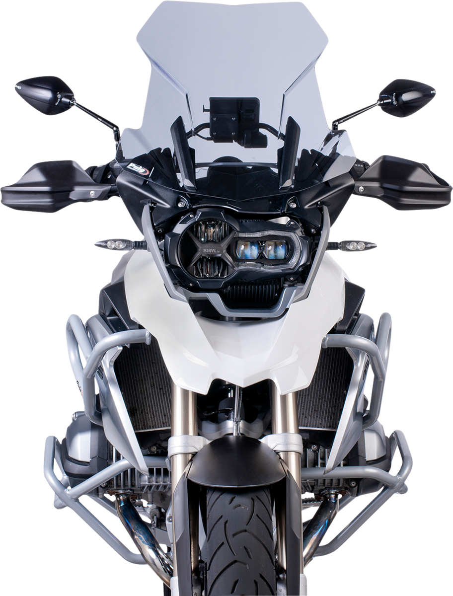 PUIG HI-Tech Parts Touring Windscreen - 21-1/2" - Smoke - BMW