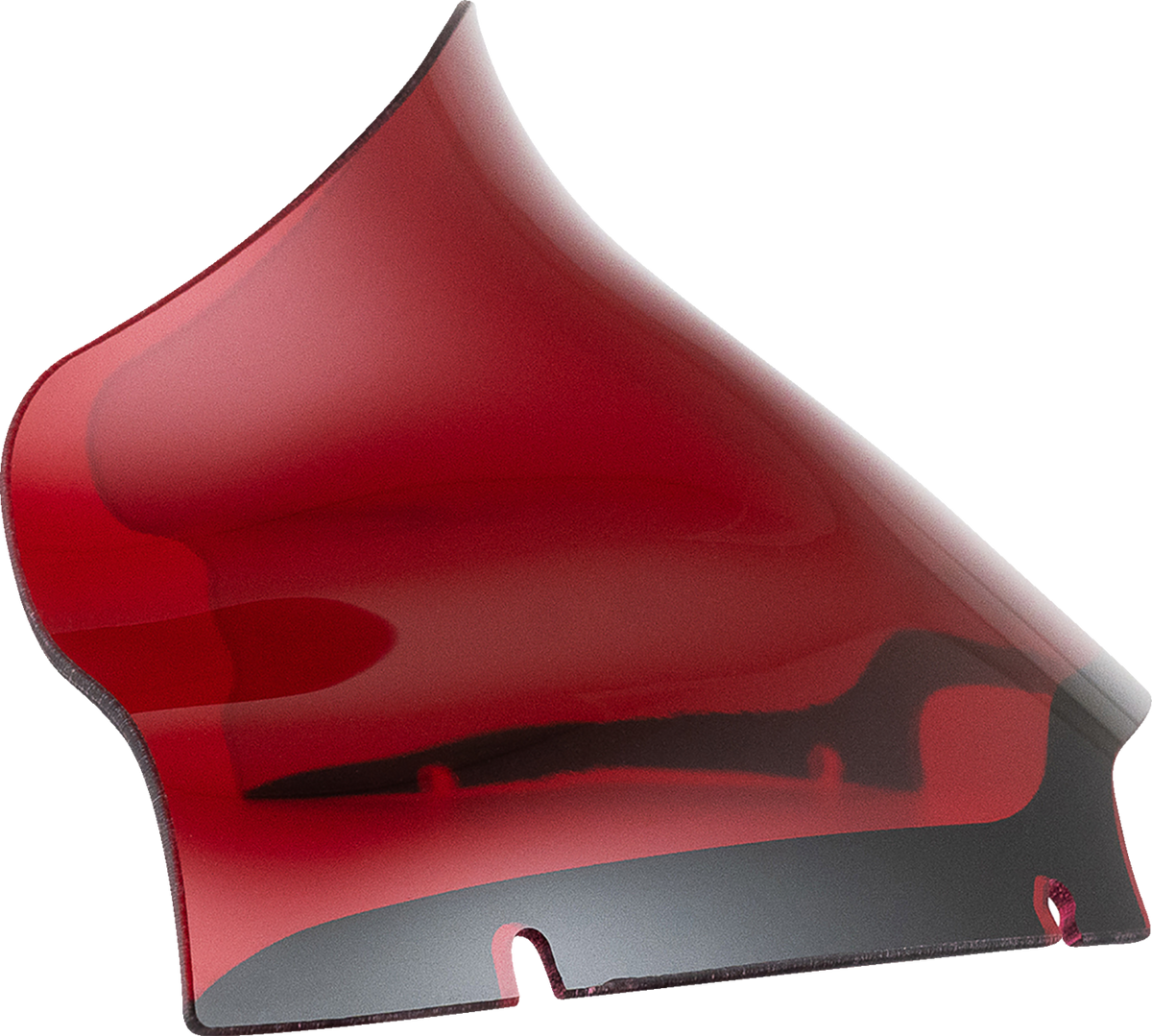Klock Werks Kolor Flare® Windshield - 9" - Red - '15-'25 FLTR