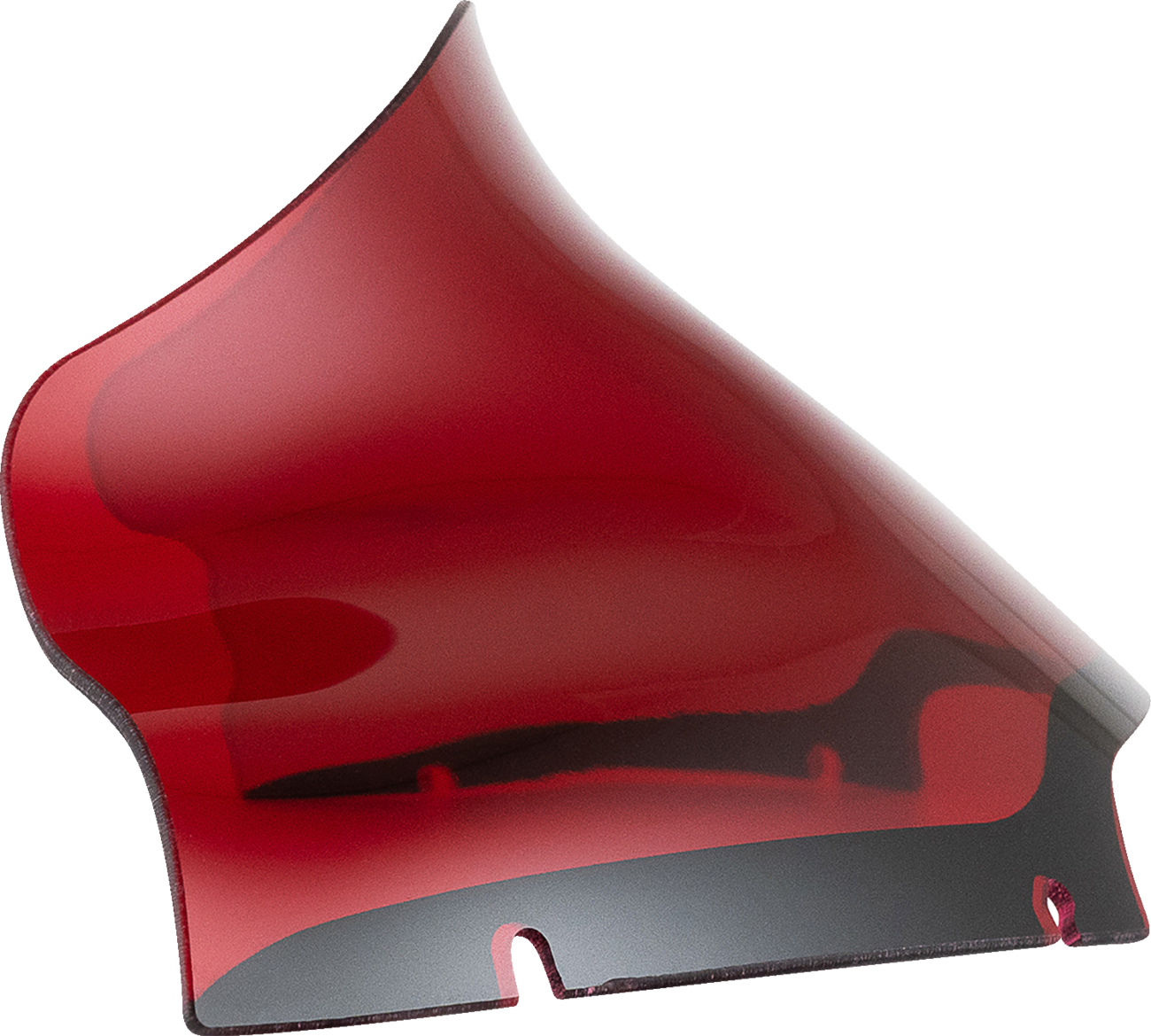 Klock Werks Kolor Flare® Windshield - 9" - Red - '15-'25 FLTR