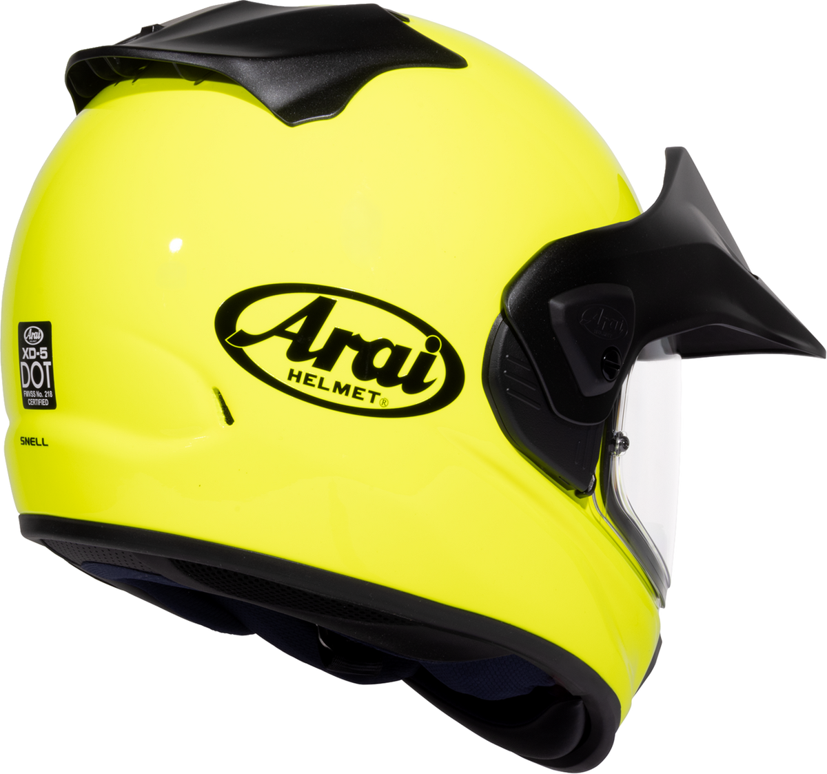 ARAI Helmets XD-5 Helmet - Fluorescent Yellow / Gloss / S