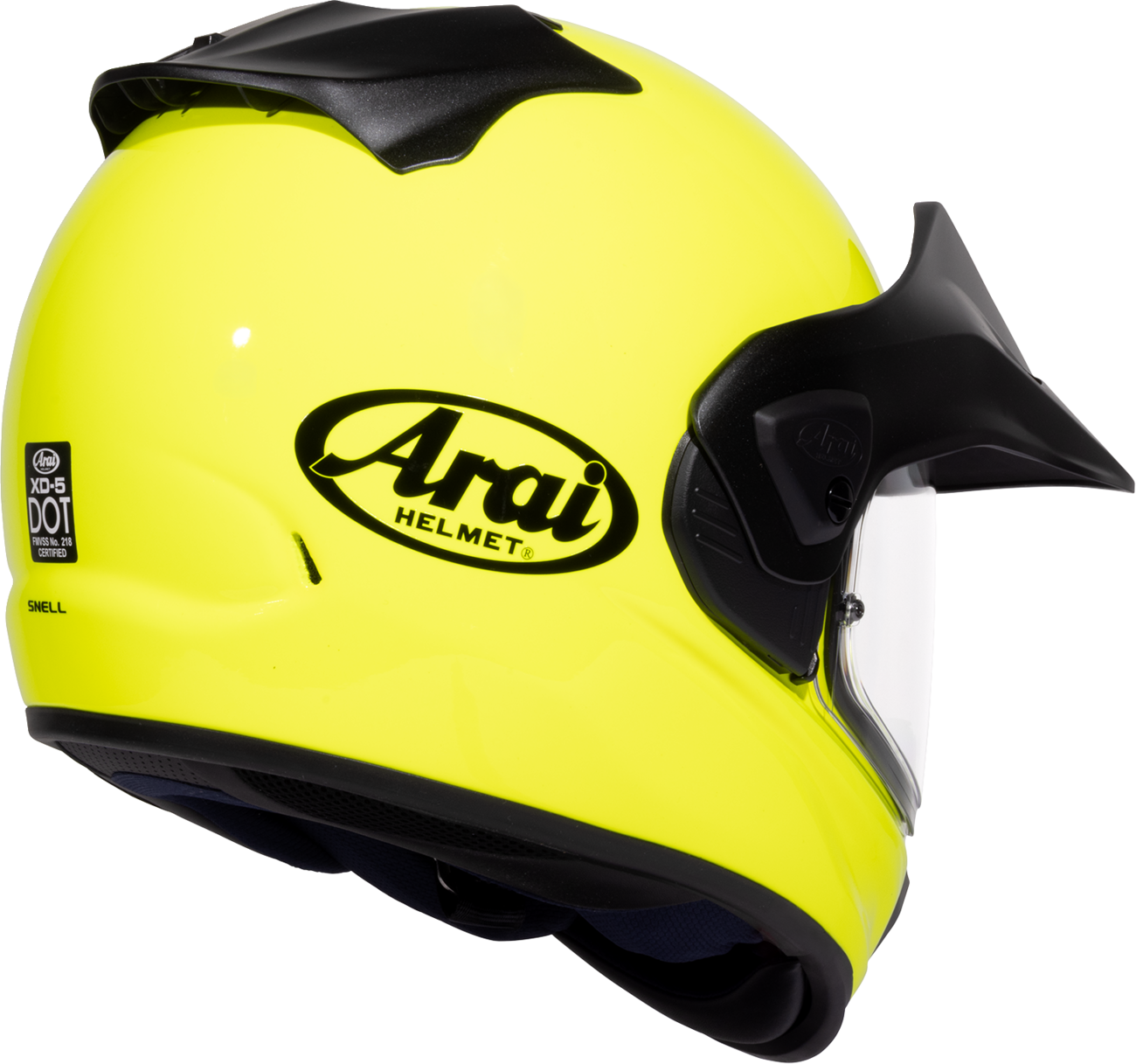 ARAI Helmets XD-5 Helmet - Fluorescent Yellow / Gloss / S