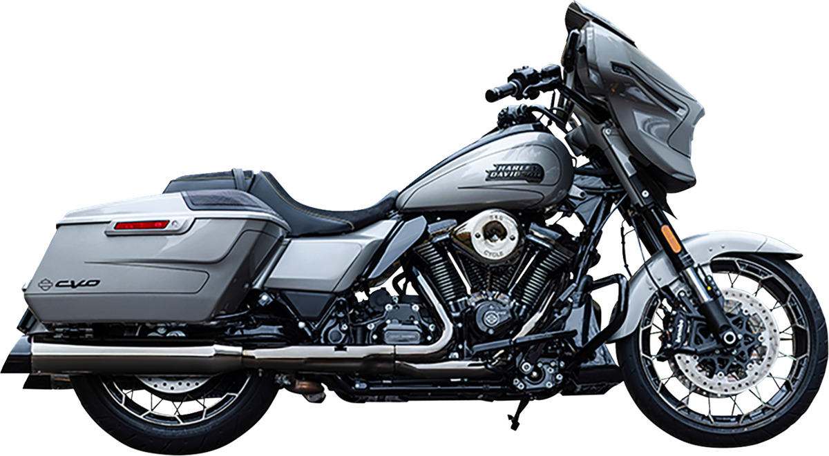 S&S Cycle 4-1/2" MK45 Performance Slip-On Mufflers - Lava Chrome - 50-State
