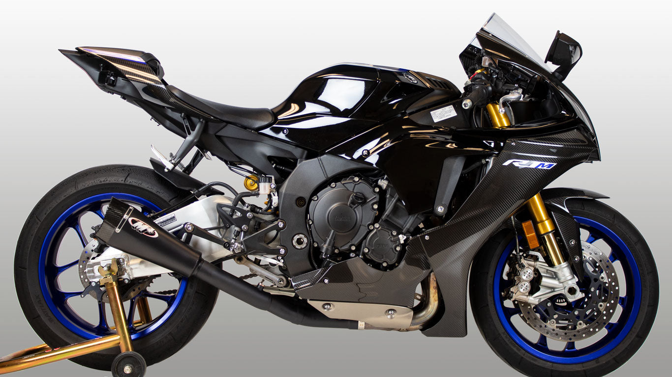 M4 Exhaust 2020 Yamaha R1 Blk RM1 CAT Eliminator