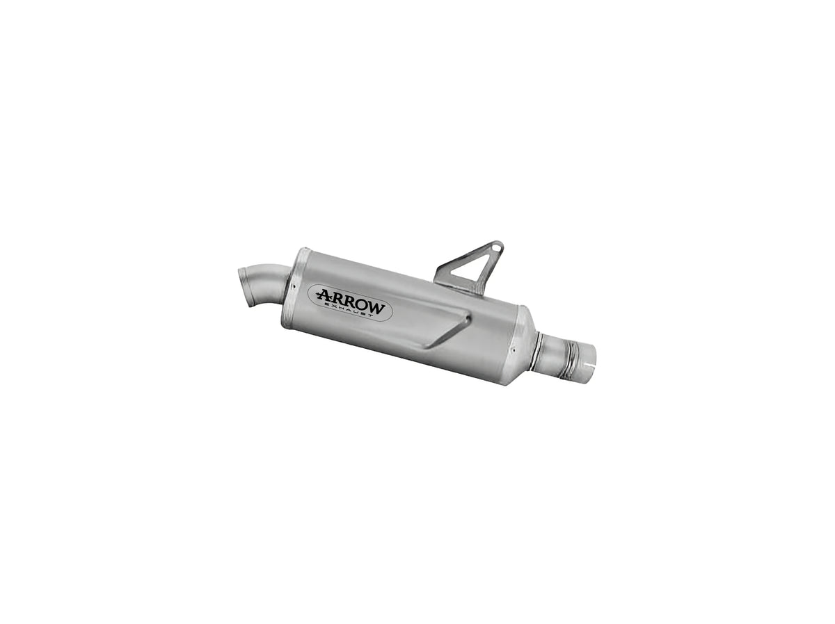 72667PO Indy Race Evo Titanium Slip On With Steel End Cap