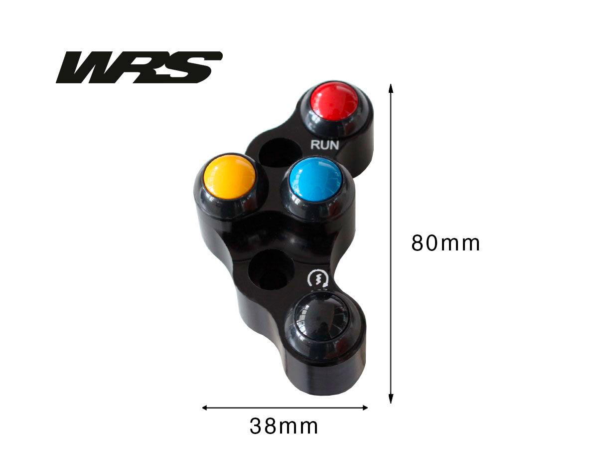 WRS 4 BUTTON RIGHT SWITCH DUCATI HM 950 2019-22/ MONSTER 821-1200 2019-21 / SCRAMBLER 800 2019-21 / PANIGALE V2 2020-22