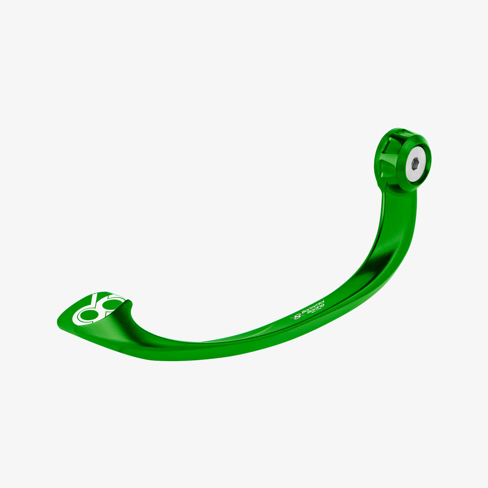 Bonamici Racing EVO Lever Protection - Left Side - GREEN (Without Adaptor)