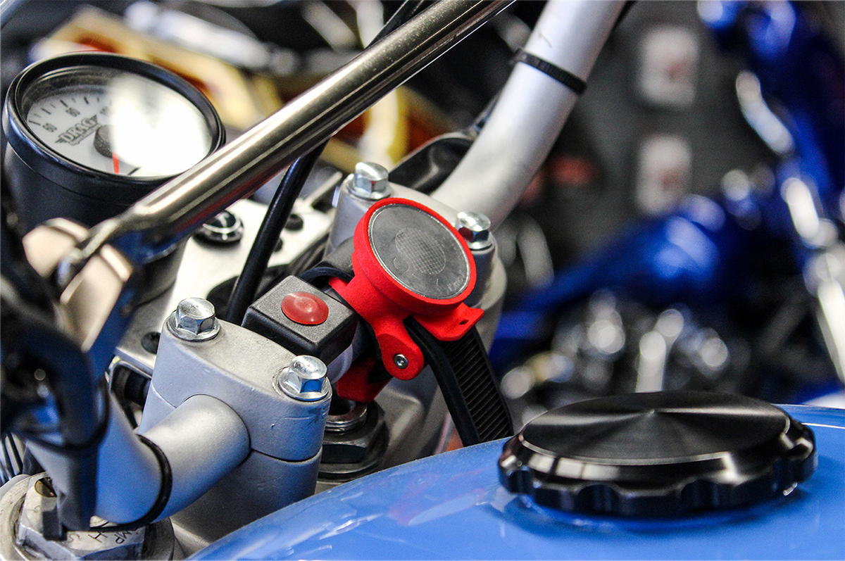 Klock Werks iOmounts™ Device Mount - Handlebar Mount - Nomad - Black