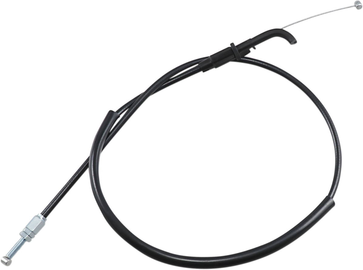 Motion Pro Black Vinyl Throttle Cable - Pull - '87-'09 Kawasaki 500