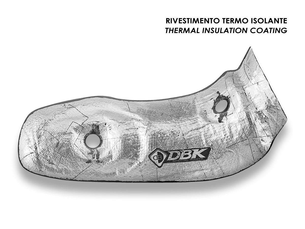 Ducabike DBK CRB222O MTS V4 MY25 Matt Carbon Exhaust Guard Lower