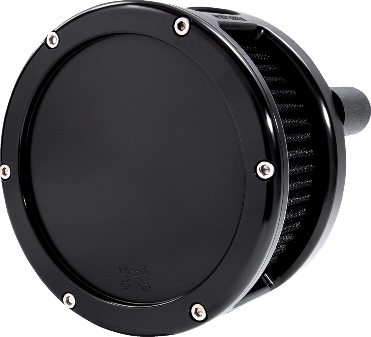 Feuling Parts BA Series Air Cleaner Kit - Black Anodized - Black Filter