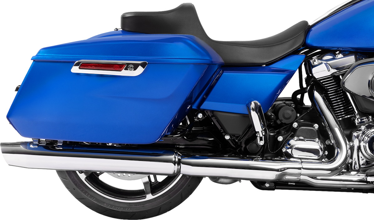 Drag Specialties Seats Extended Reach Predator III Seat - Smooth - Vinyl - FLH/FLT '23-'24