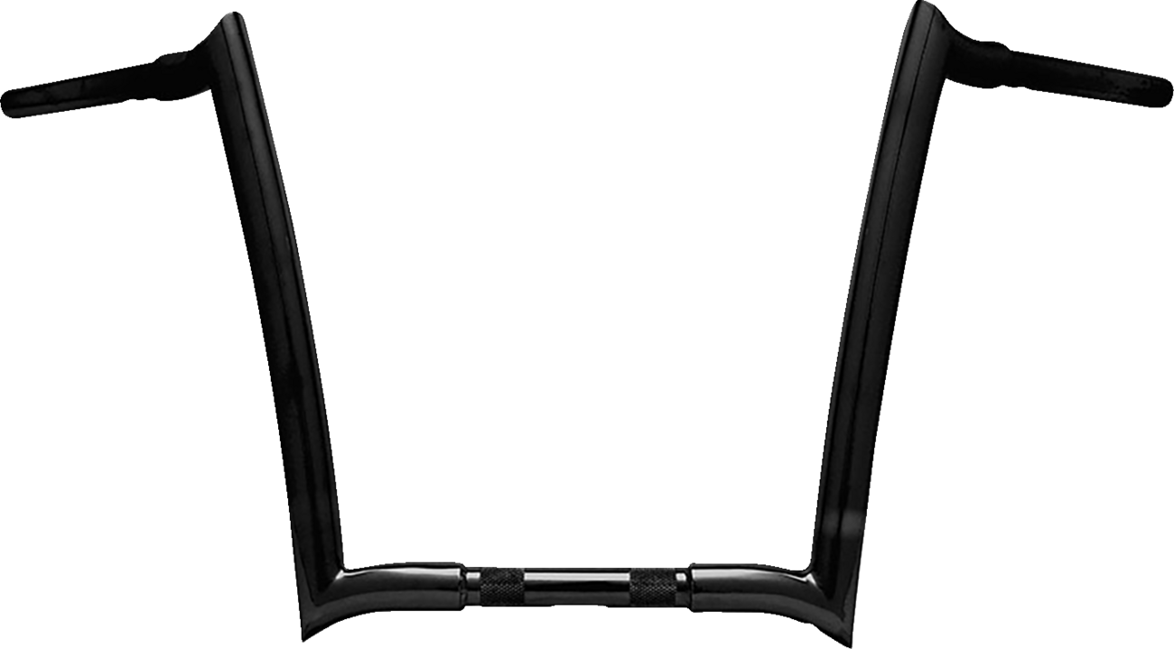 Paul Yaffe Bagger Nation 1-1/4" Monkey Drag Bar Handlebar - 12" - Black