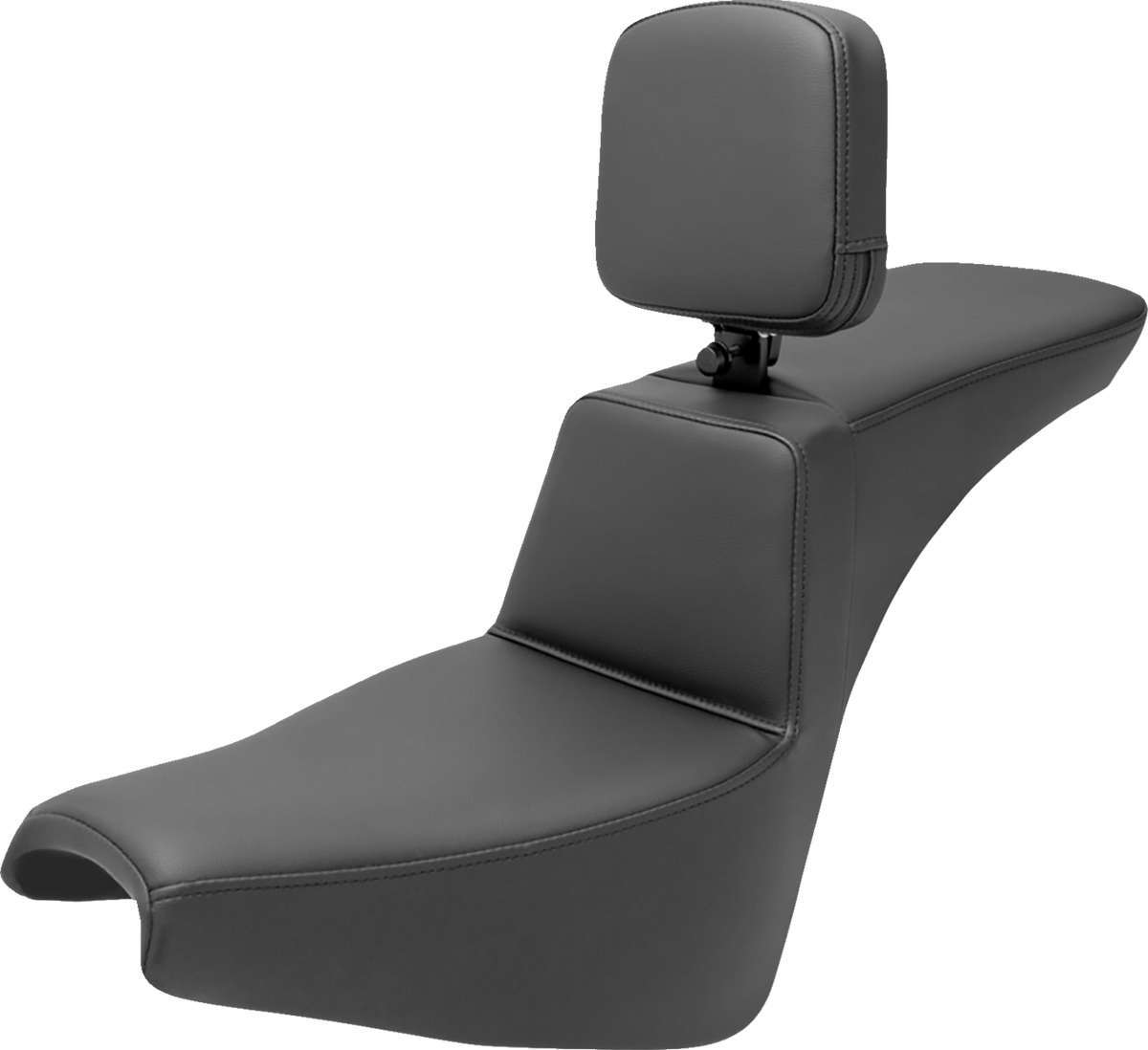 Saddlemen Tour Step-Up Seat - Rider Backrest - Plain - FXBB/FXST '18-'24