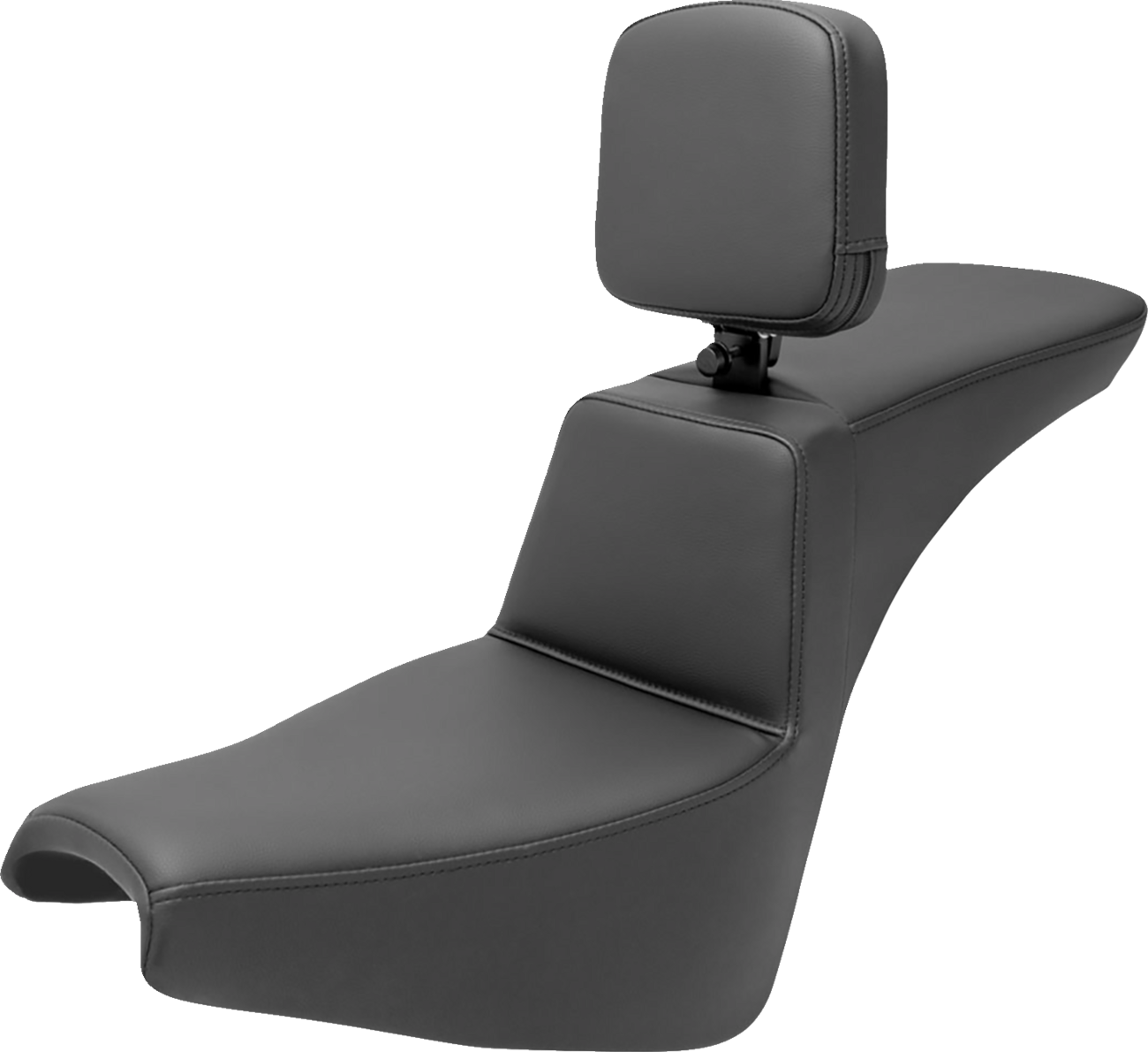 Saddlemen Tour Step-Up Seat - Rider Backrest - Plain - FXBB/FXST '18-'24