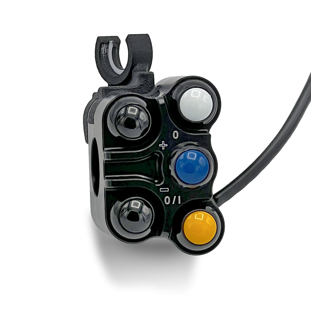 Switch unit left 5 button, compact version