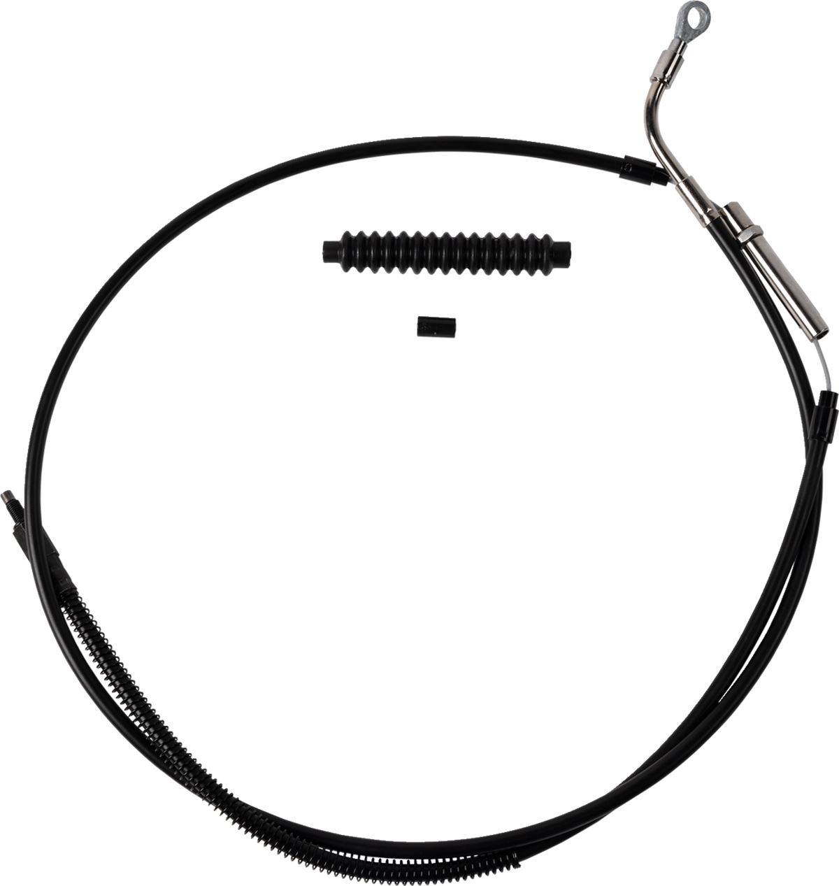 Barnett High-Efficiency Black Vinyl Clutch Cable - +8" Size