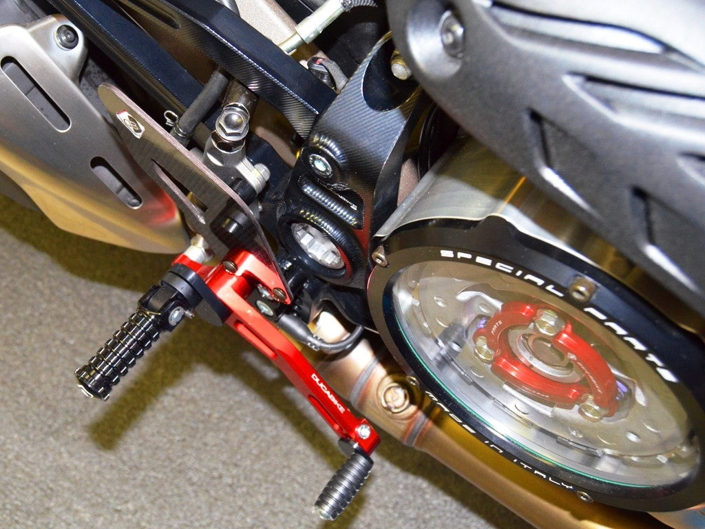 Ducabike DBK PRM1201 Pilot Adjustable Rearset M821/1200