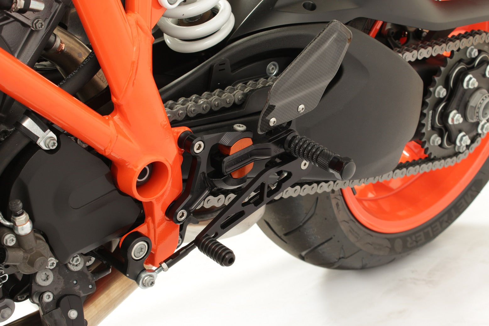 Gilles Tooling Footrest System VCR38GT Black