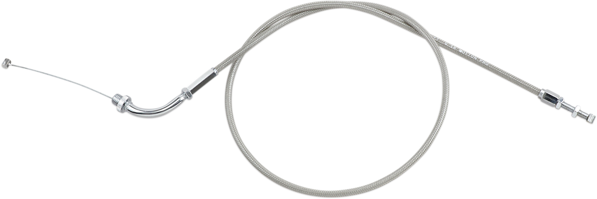 Motion Pro Armor Coat Stainless Steel Throttle/Idle Cable For Cruisers - Pull - VTX1300