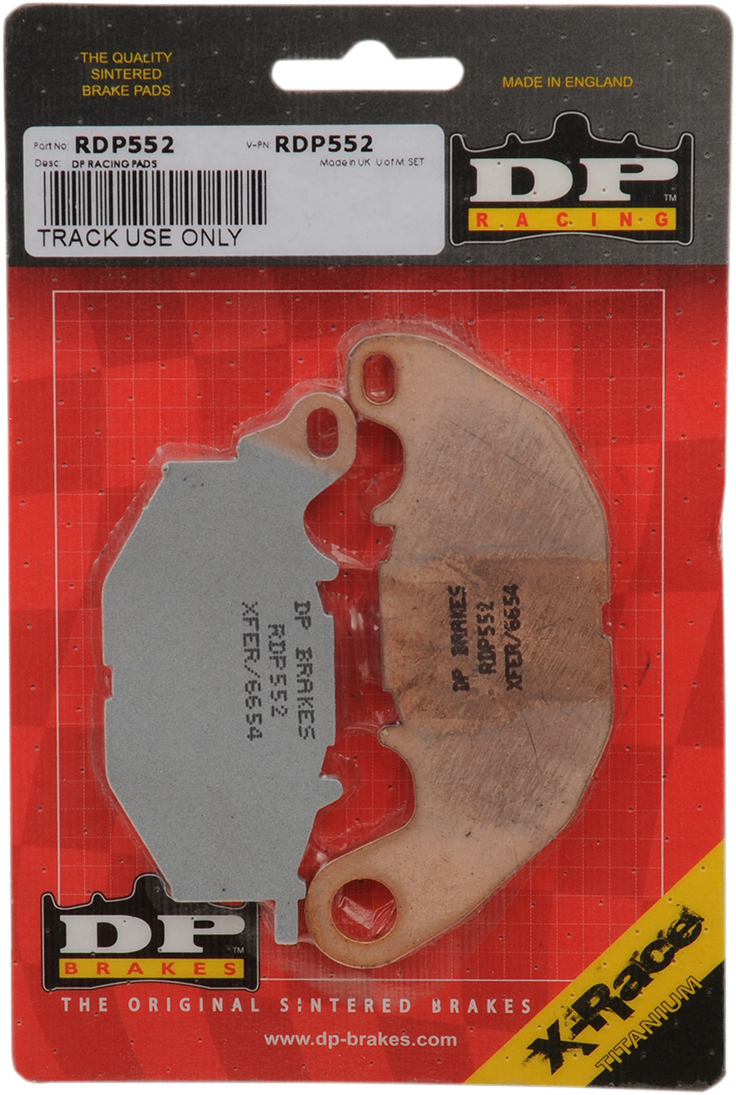 DP Brakes RDP Racing Brake Pads - Yamaha